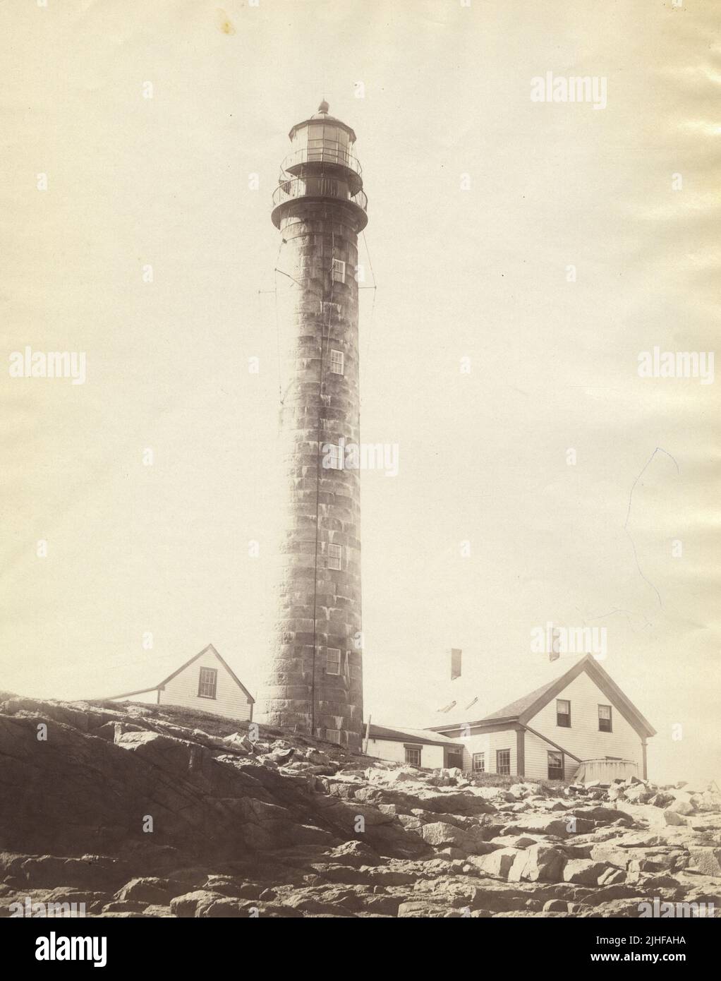 Maine Petit Manan. Petit Manan Light Station, Maine Stock Photo Alamy