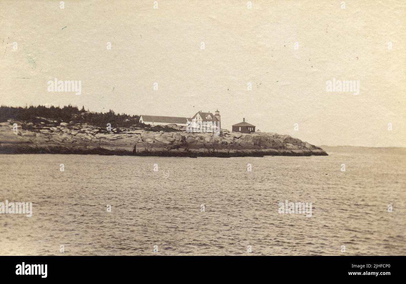Maine Whitehead. Whitehead Light Station, Maine Stock Photo Alamy