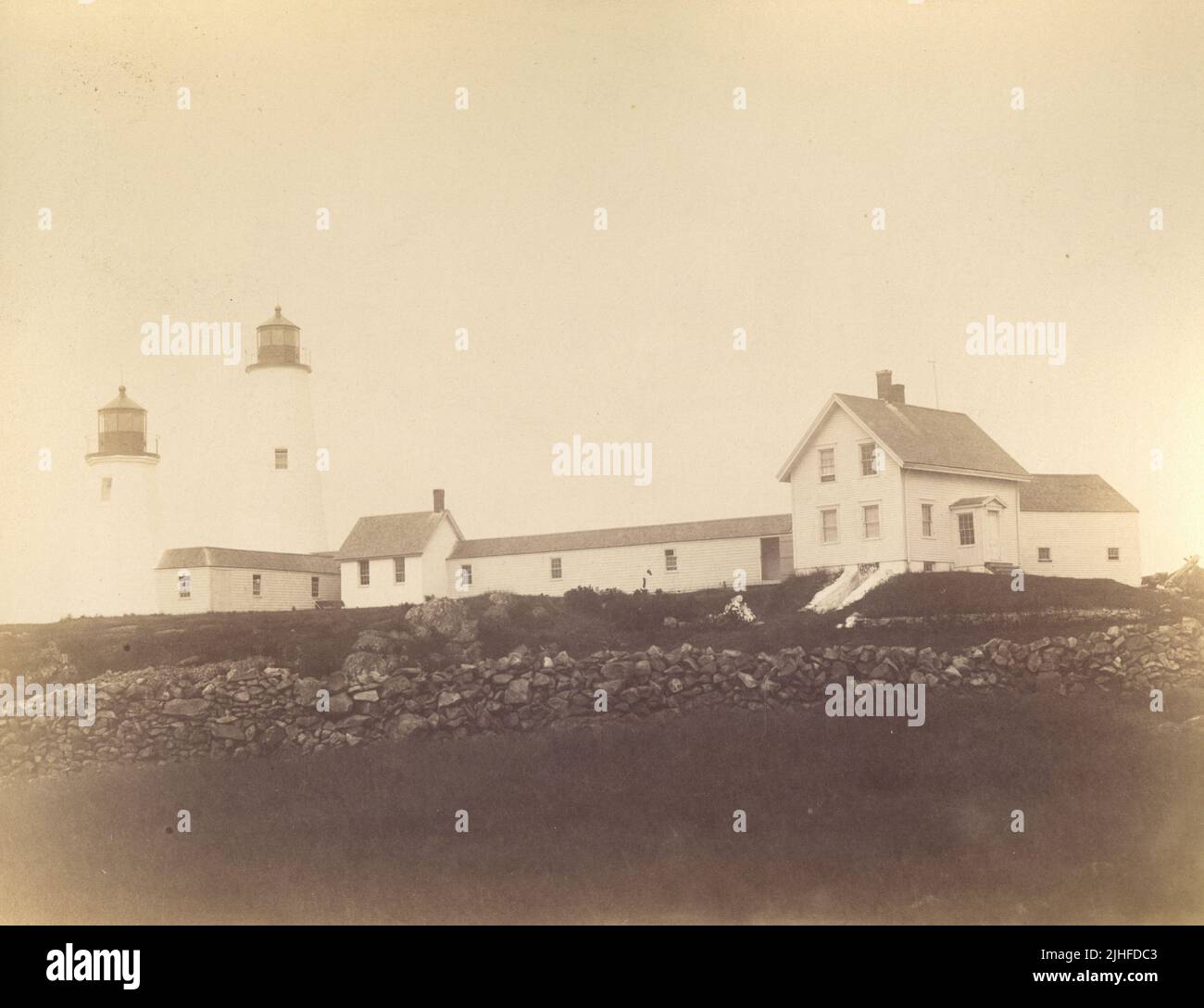Massachusetts Bakers Island. Bakers Island Light Station