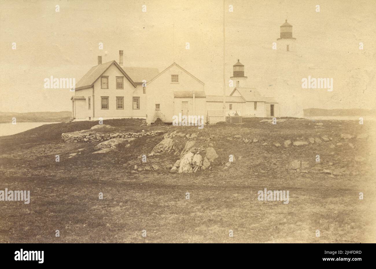 Massachusetts - Bakers Island. Bakers Island Light Station. 1st Class 