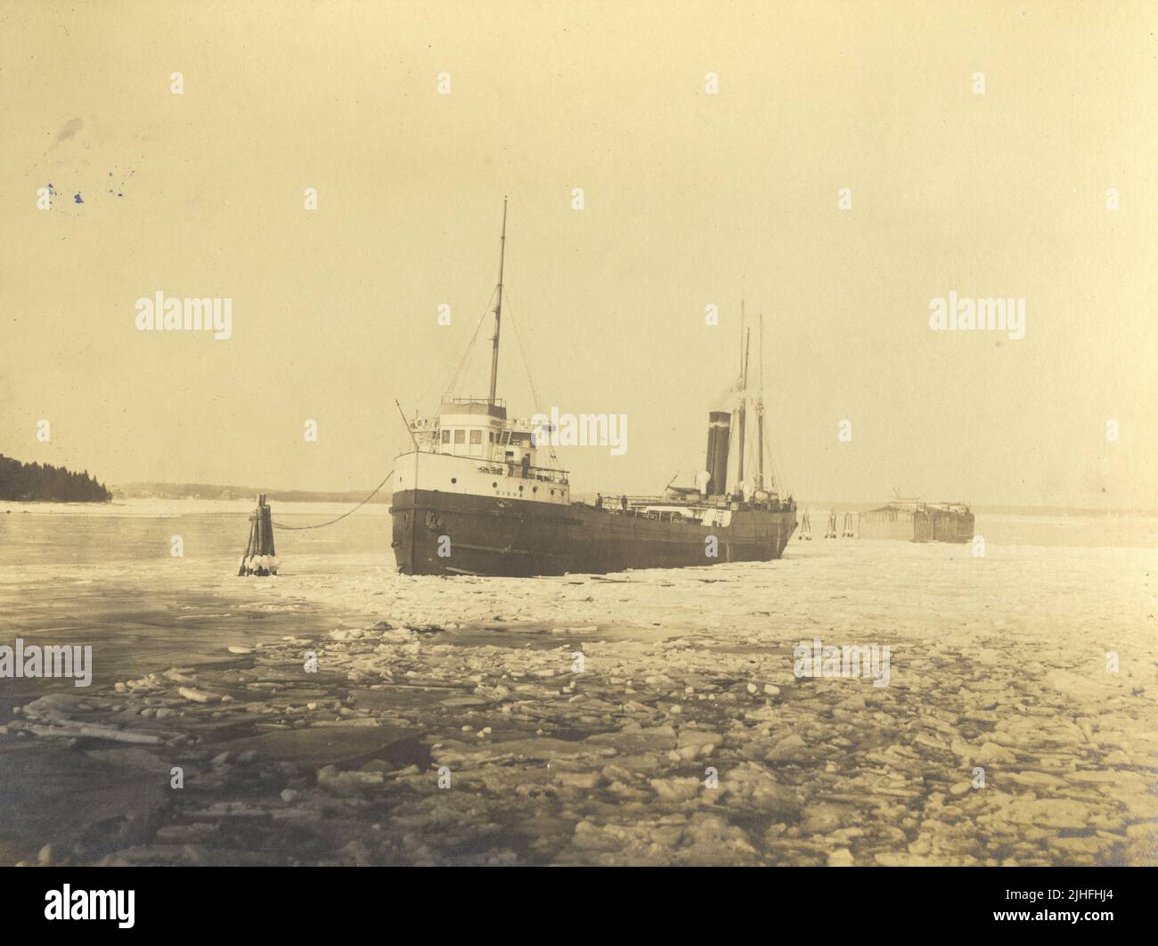 Massachusetts - Cape Cod. Cape Cod Canal Approach. Ice Condition ...