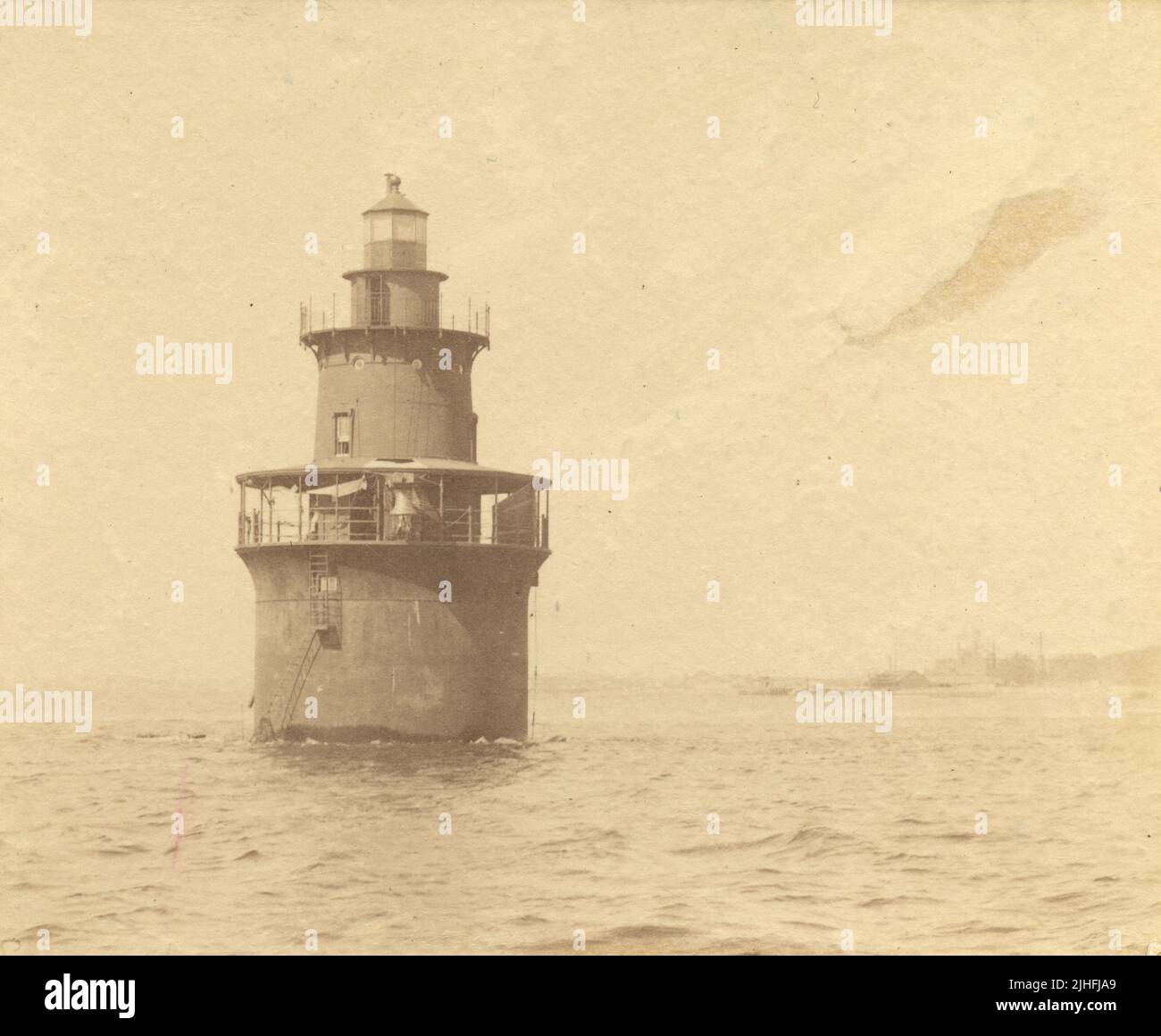Massachusetts Deer Island. Deer Island Light Station, Massachusetts
