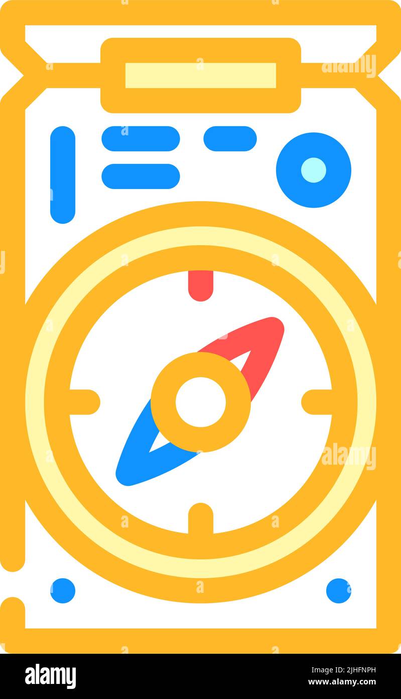 sport tourism color icon vector illustration Stock Vector Image & Art