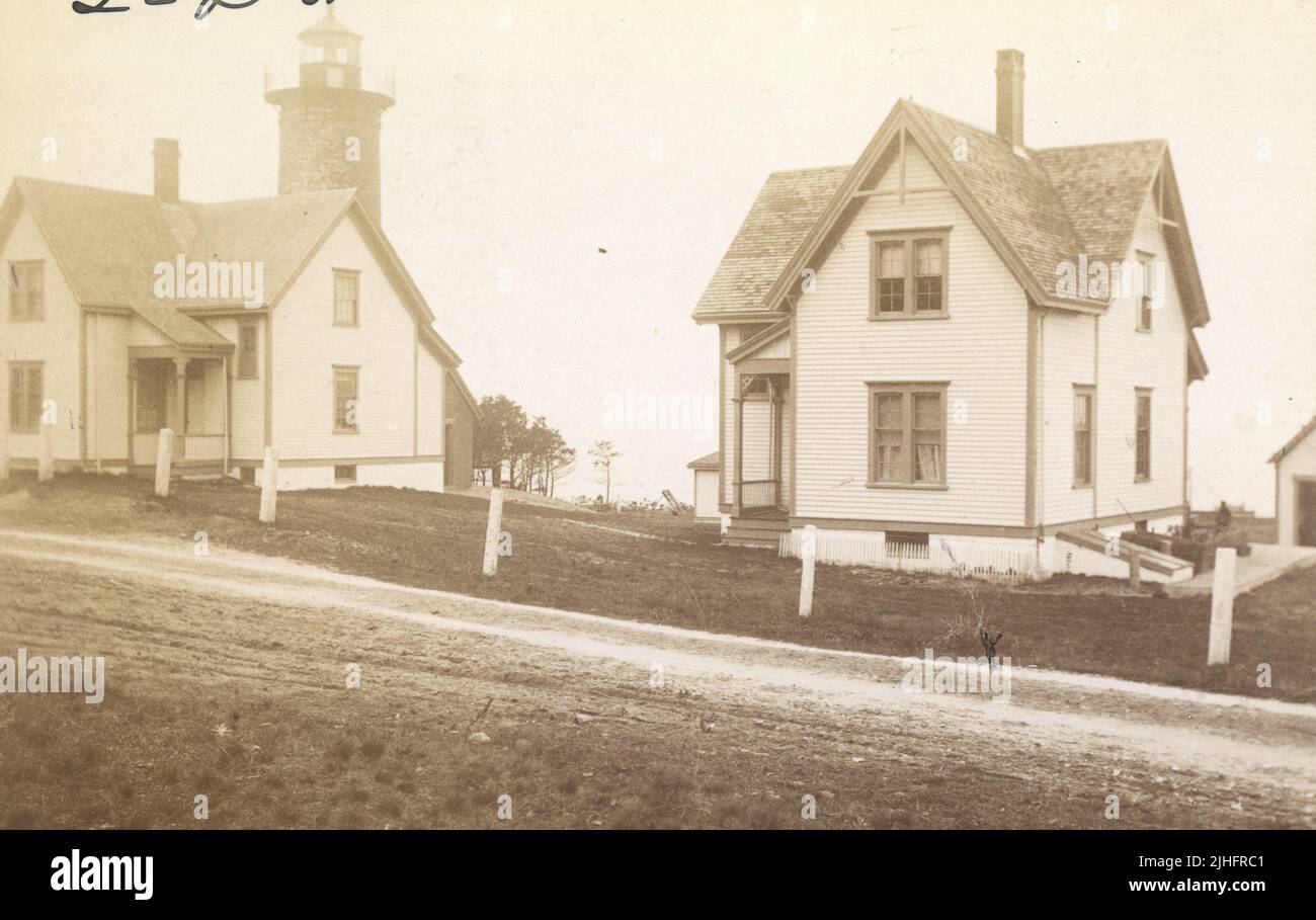 Massachusetts West Chop. West Chop Light Station, Massachusetts Stock