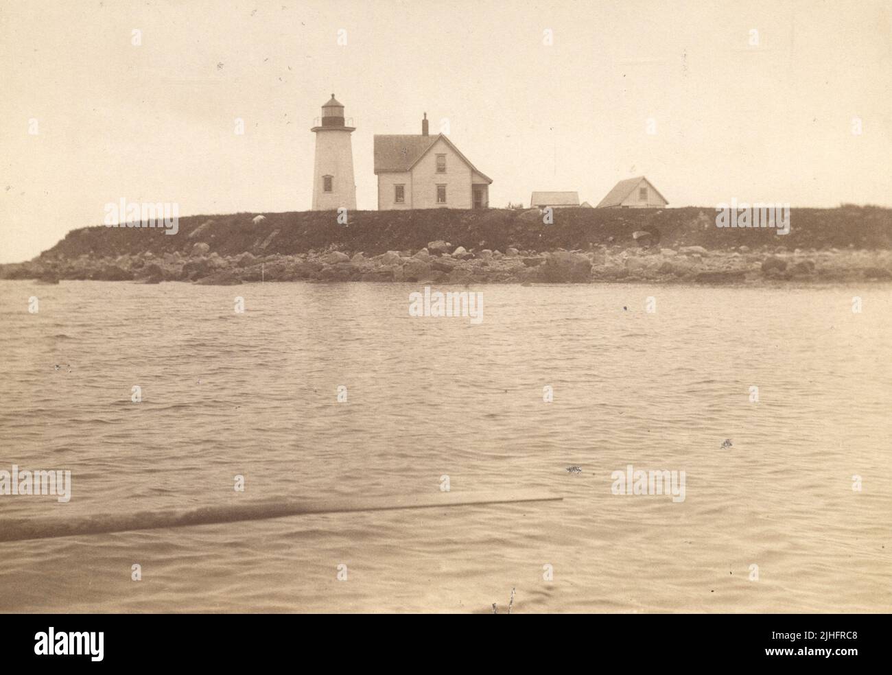 Massachusetts Wings Neck. Wings Neck Light Station, Massachusetts