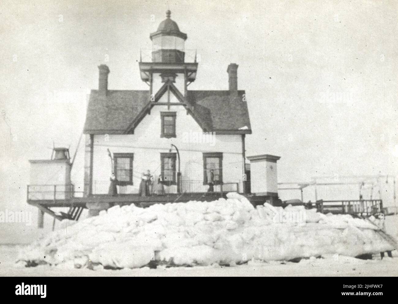 Rhode Island - Bullock Point. Enlargement of small picture sent by ...