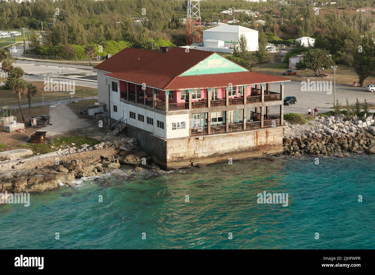 Freeport bahamas aerial hires stock photography and images Alamy