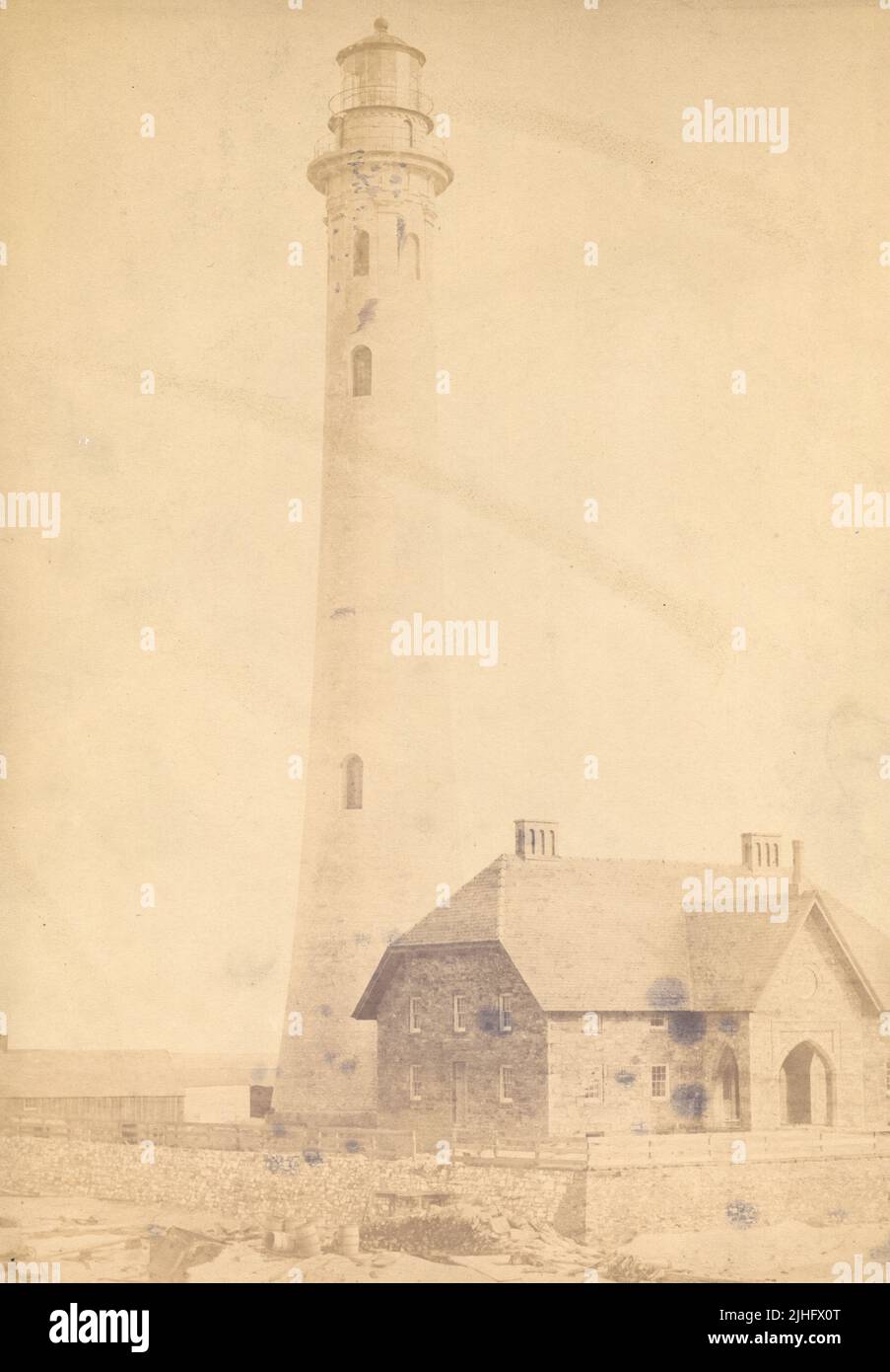 New York Fire Island. Fire Island Light Station, New York Stock Photo