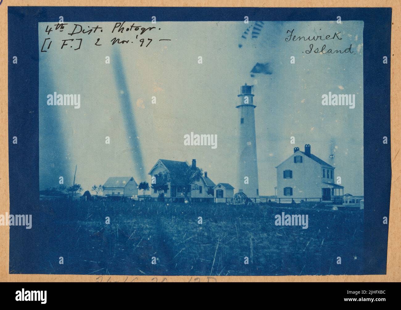 Delaware Fenwick Island. Fenwick Island Light Station, Delaware Stock