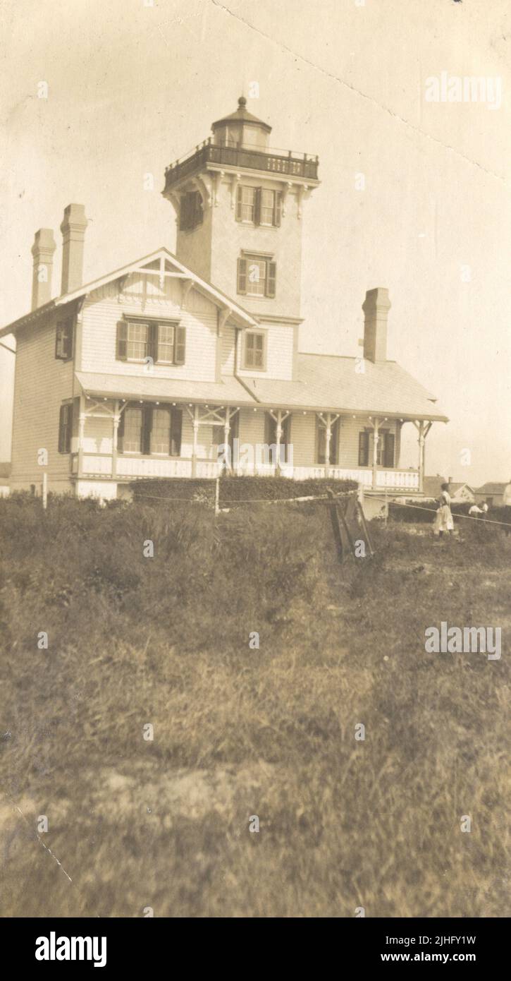 New Jersey Hereford Inlet. Hereford Inlet Light Station, New Jersey