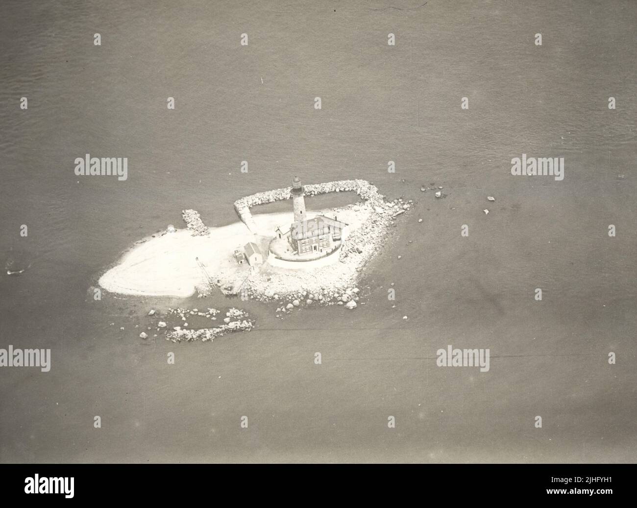 New York - Little Gull Island. Little Gull Island Light Station, New