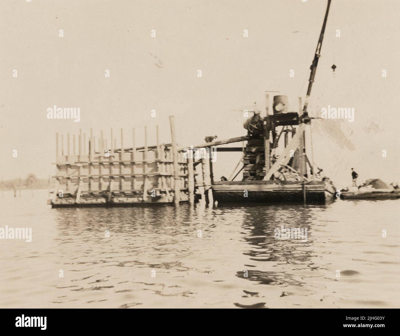 Delaware Marcus Hook. Marcus Hook Range Front, Delaware. View showing