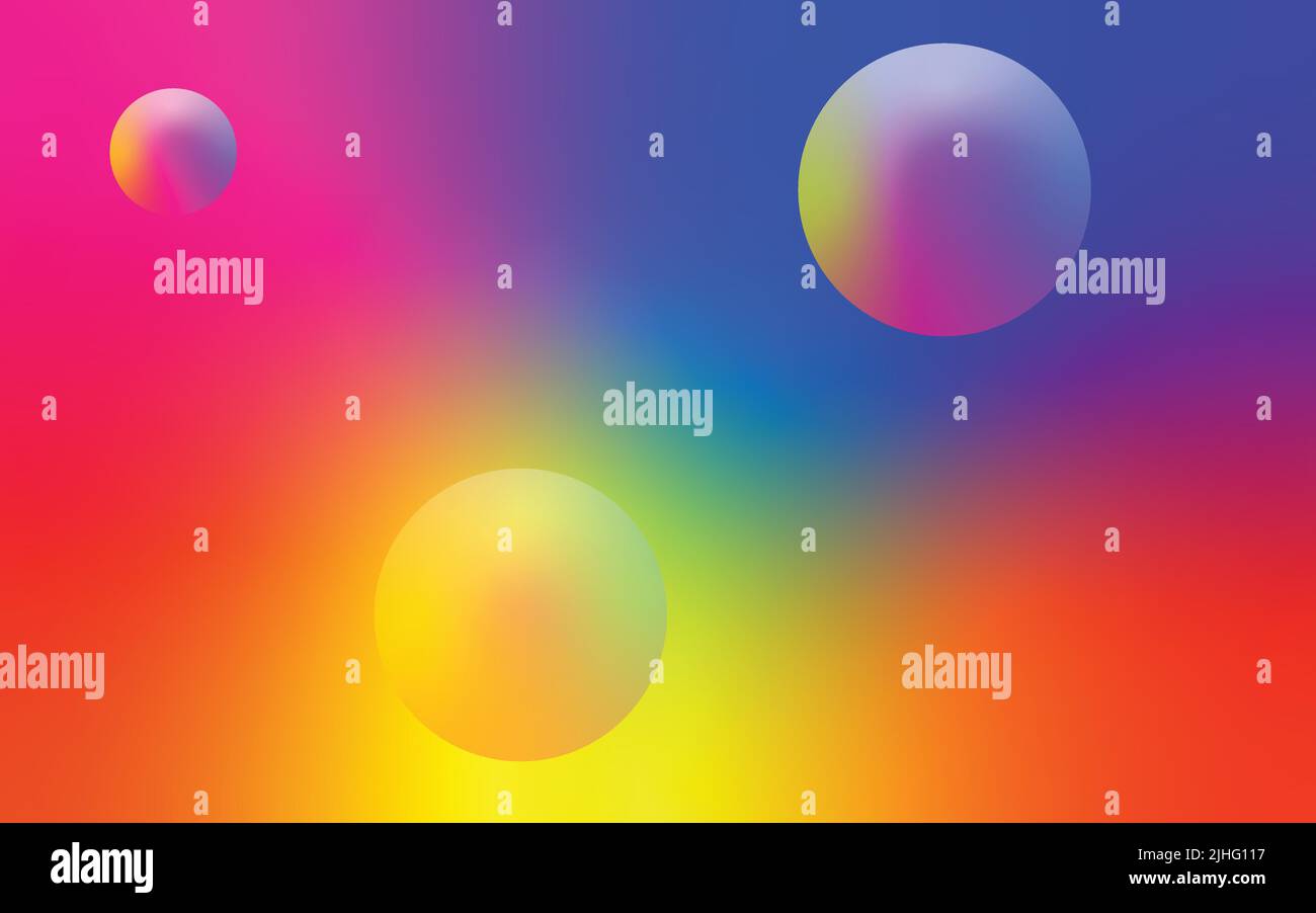 Gradient Background Wallpapar Abstract Art Design Stock Vector