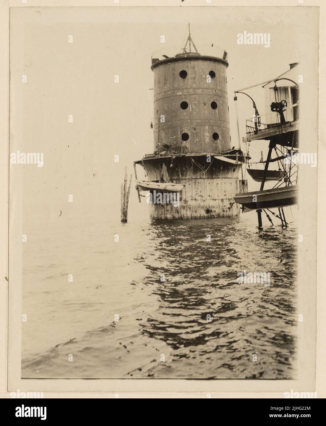 Virginia Thimble Shoal. Thimble Shoal Light Station, Virginia. From