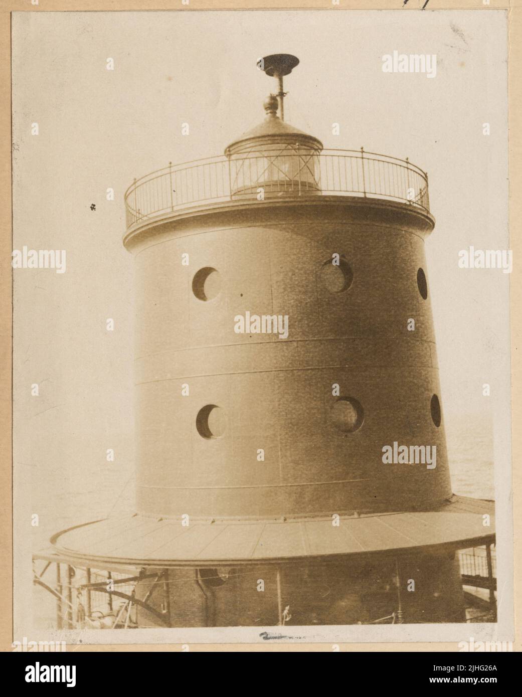 Virginia Thimble Shoal. Thimble Shoal Light Station, Virginia. From
