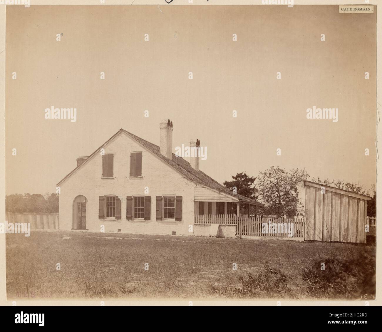 South Carolina Cape Romain. Cape Romain Light Station, South Carolina