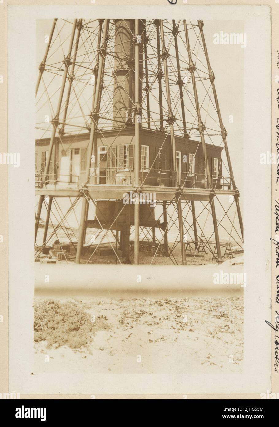 Florida Sand Key. Sand Key Light Station, Florida. Taken from Weather