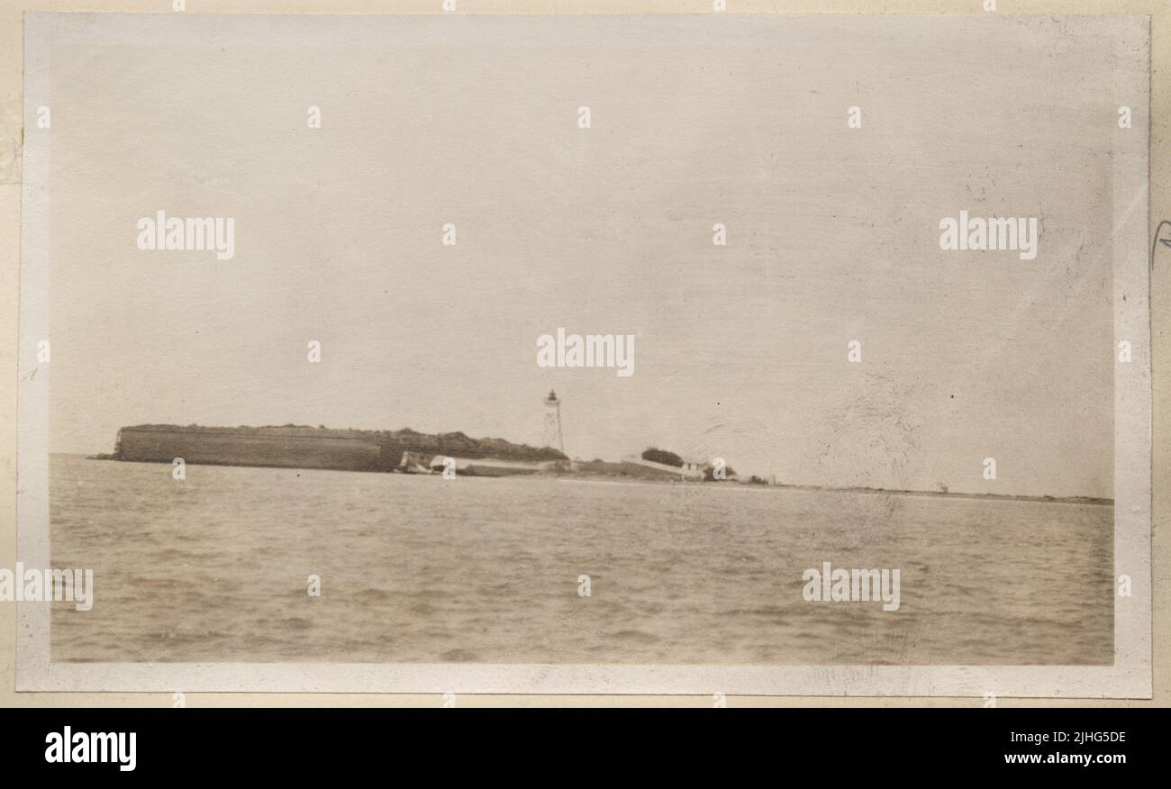 Louisiana Barataria Bay. Barataria Bay Light Station, Louisiana