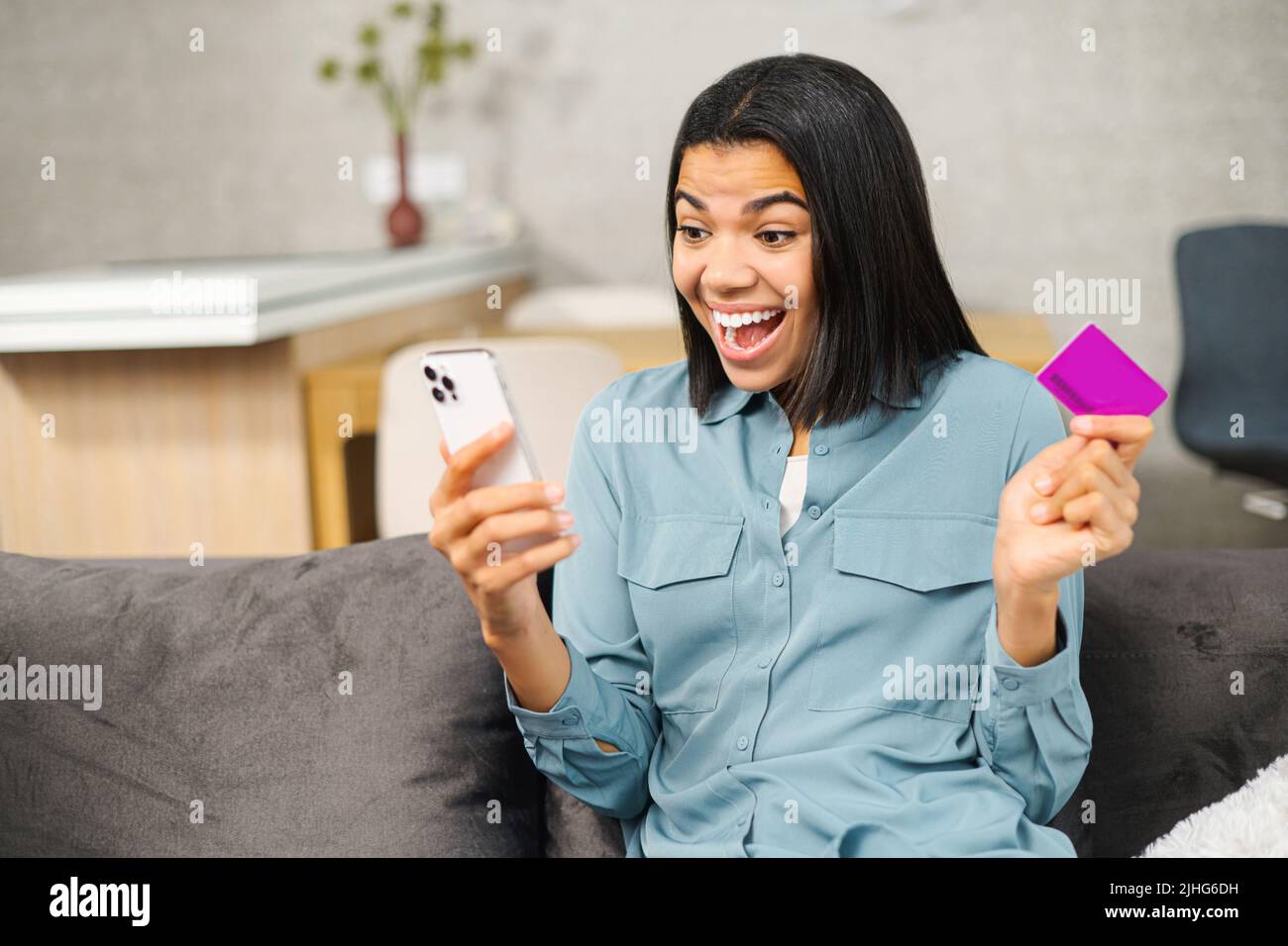 Woman showing emotions hi-res stock photography and images - Alamy