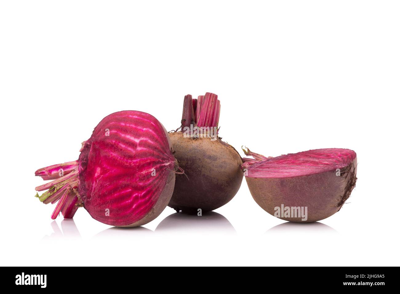 Beetroot isolated on white background. Stock Photo