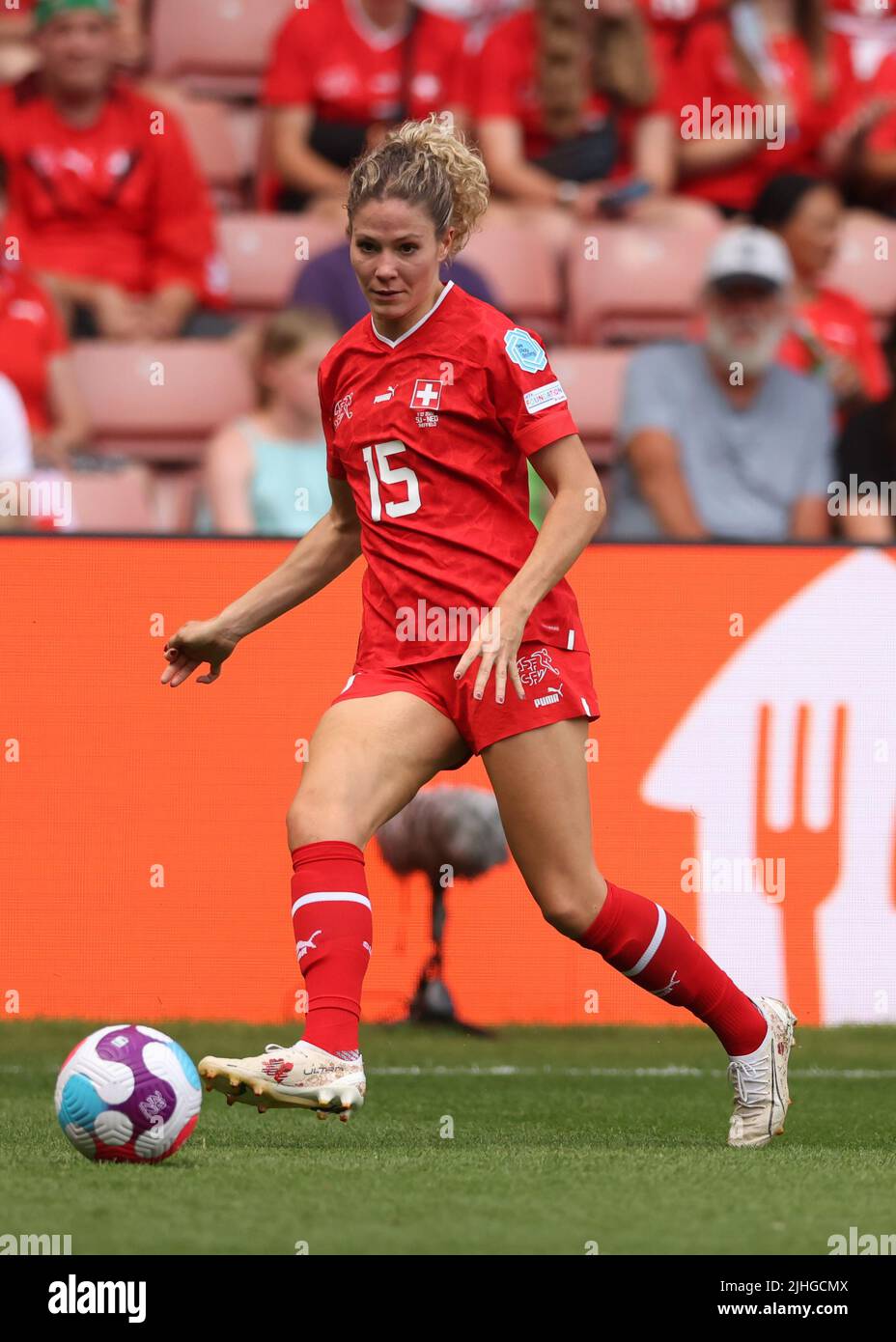 Sheffield, England, 17th July 2022. Luana Buhler of Switzerland during