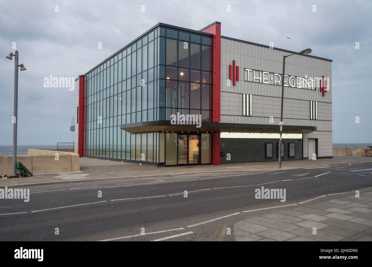 New Regent Cinema in Redcar Stock Photo