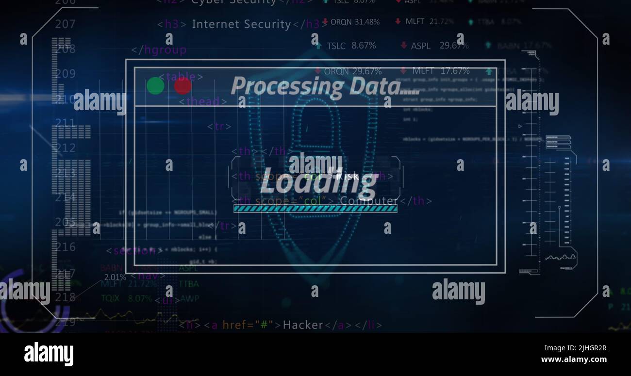 Image number changing data hi res stock photography and images alamy