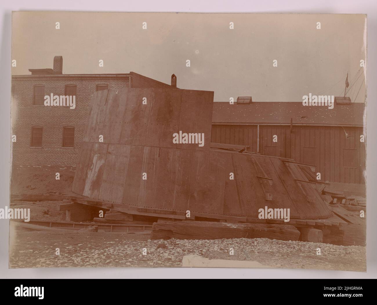 Maryland Hooper Island. Hooper Island Light Station, Maryland Stock