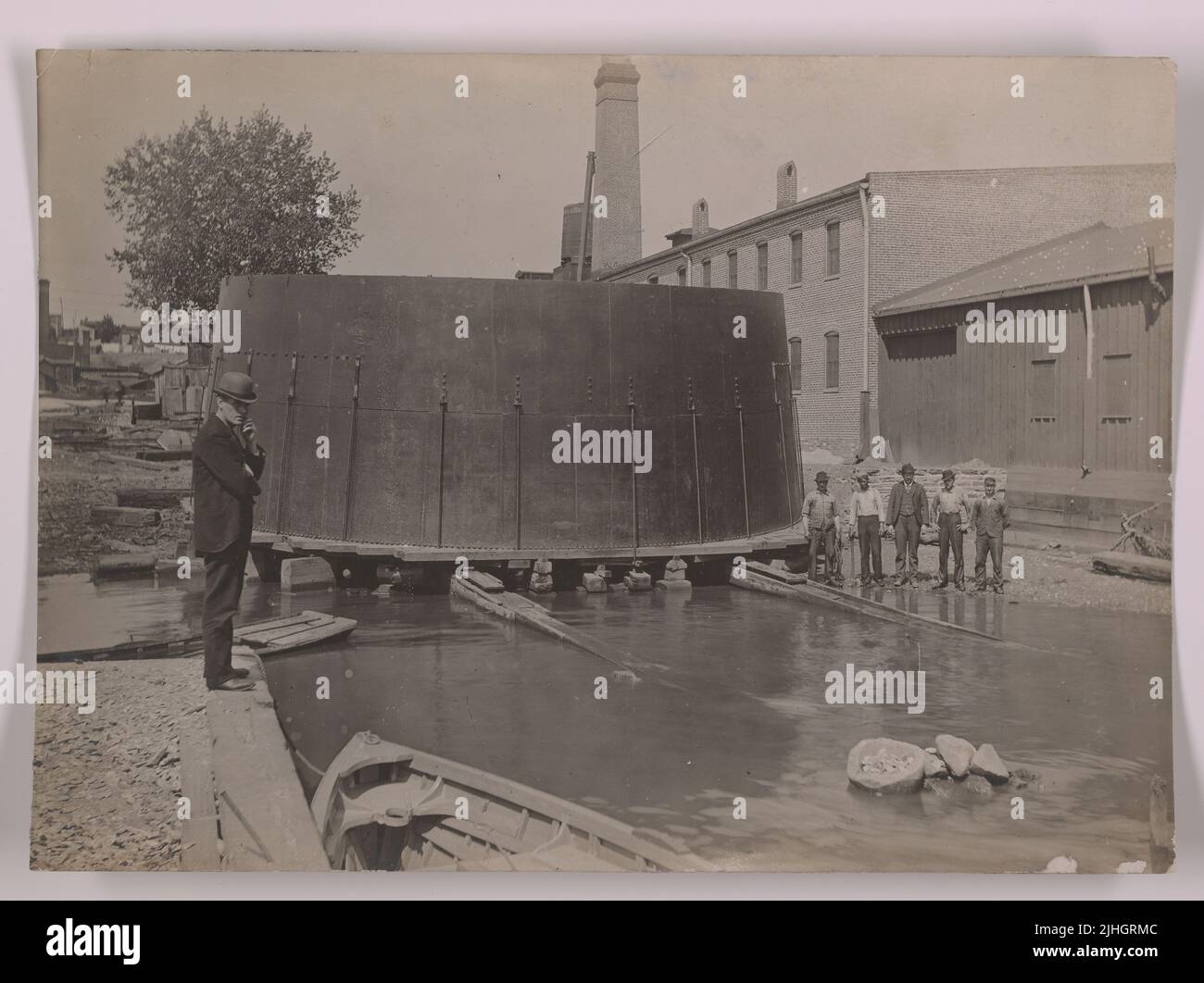 Maryland Hooper Island. Hooper Island Light Station, Maryland Stock