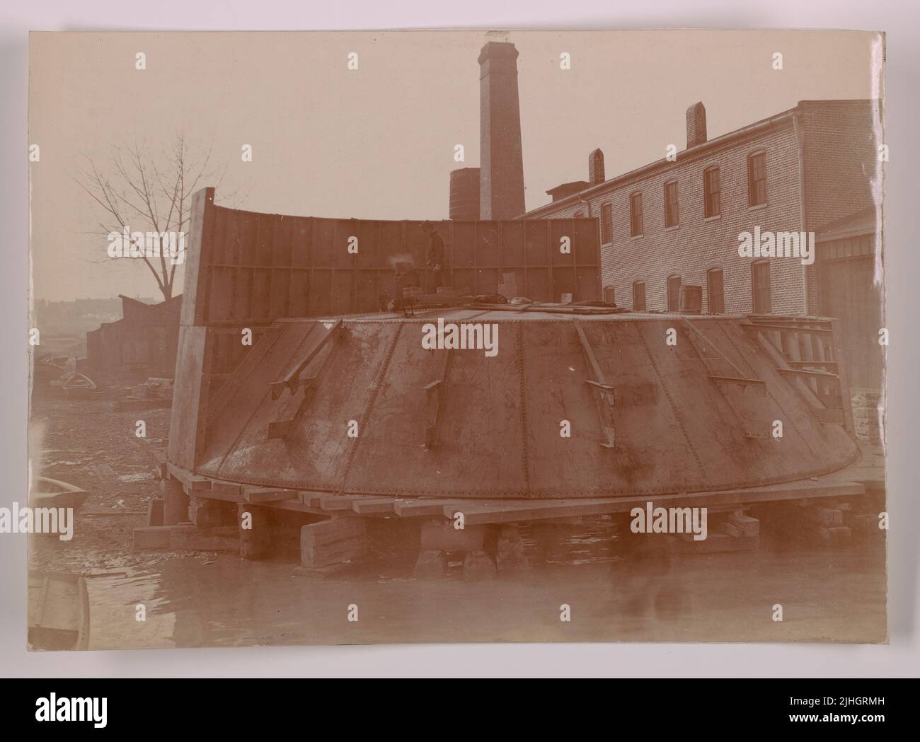 Maryland Hooper Island. Hooper Island Light Station, Maryland Stock