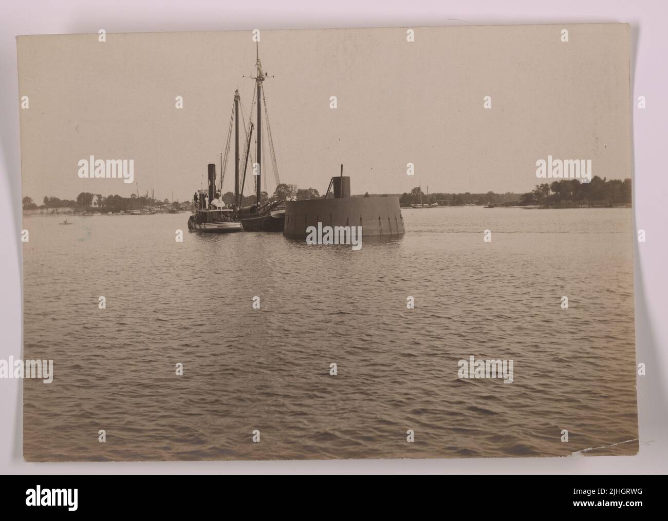 Maryland Hooper Island. Hooper Island Light Station, Maryland Stock