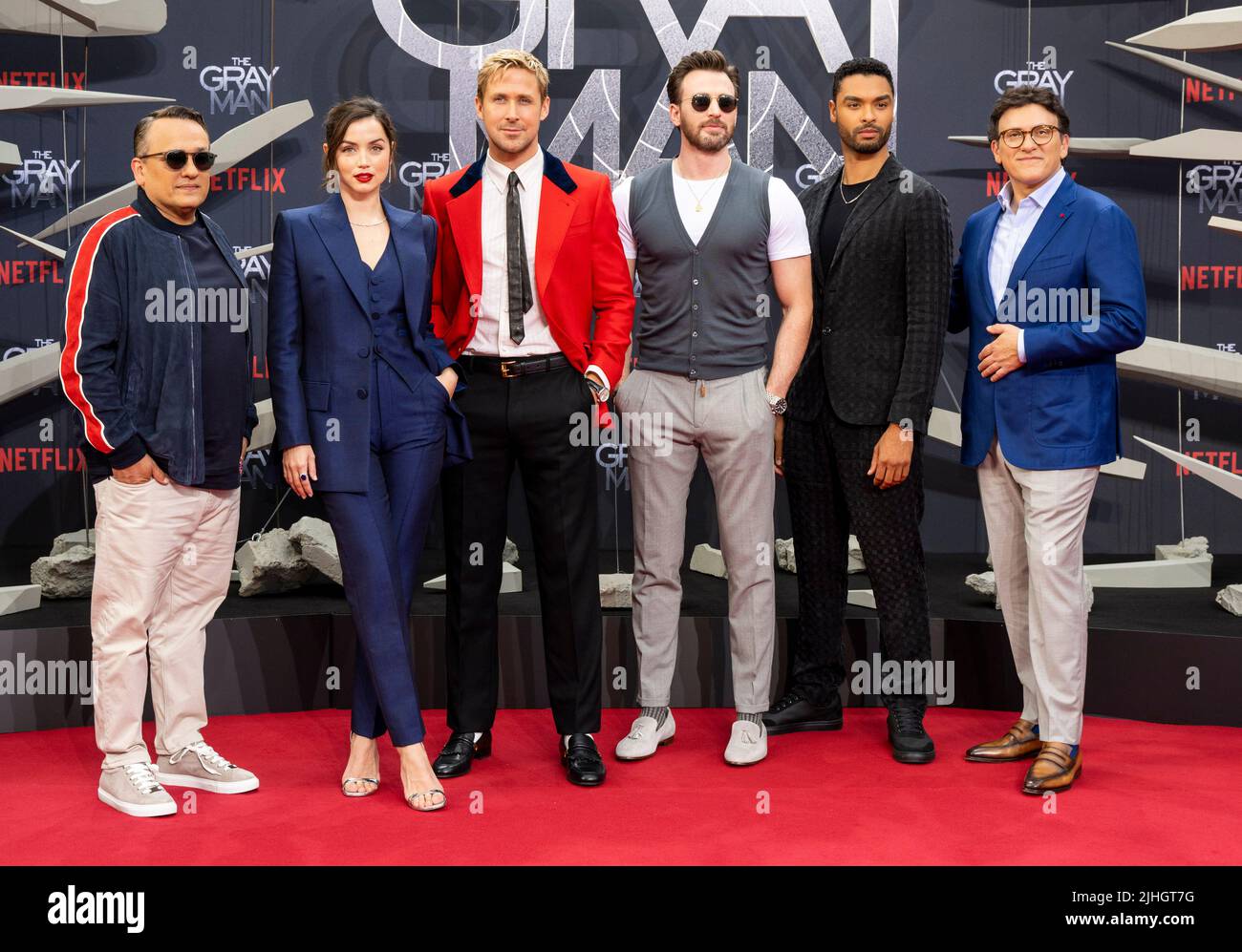 Ana de Armas, Ryan Gosling at 'The Gray Man' Berlin Premiere