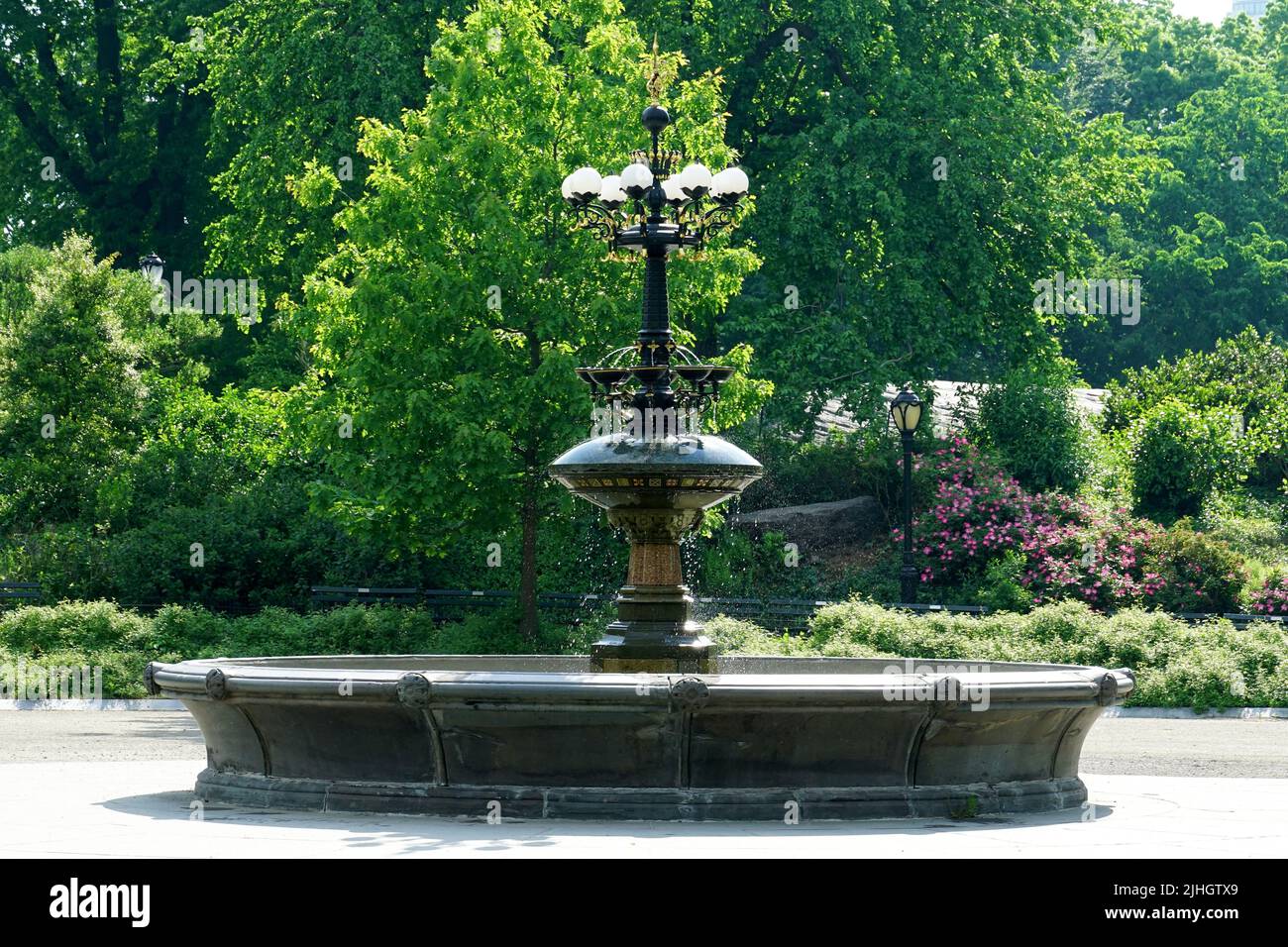 Cherry Hill Fountain Central Park Manhattan New York City NYC