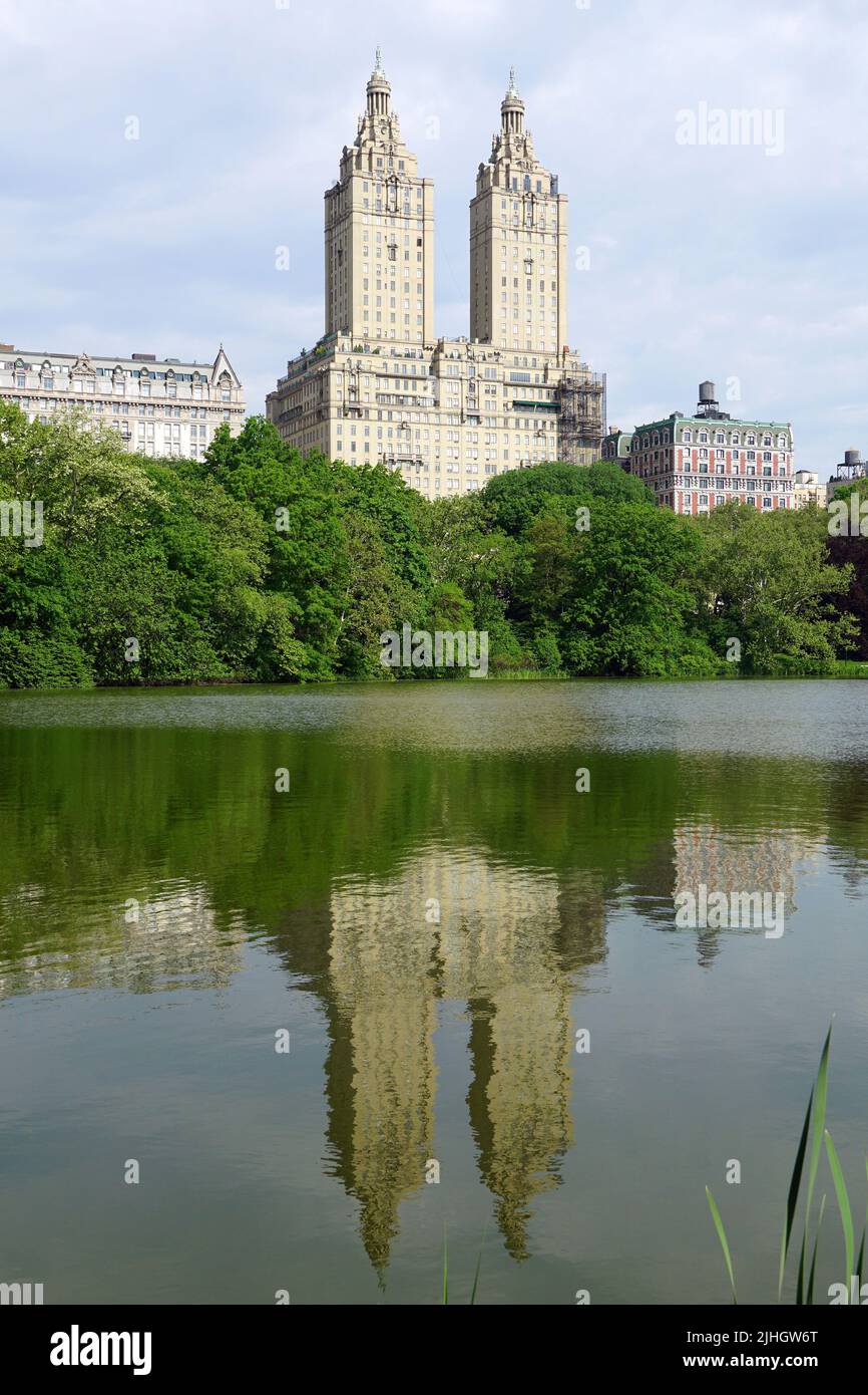 Jacqueline Kennedy Onassis Reservoir, Central Park, Manhattan, New York ...