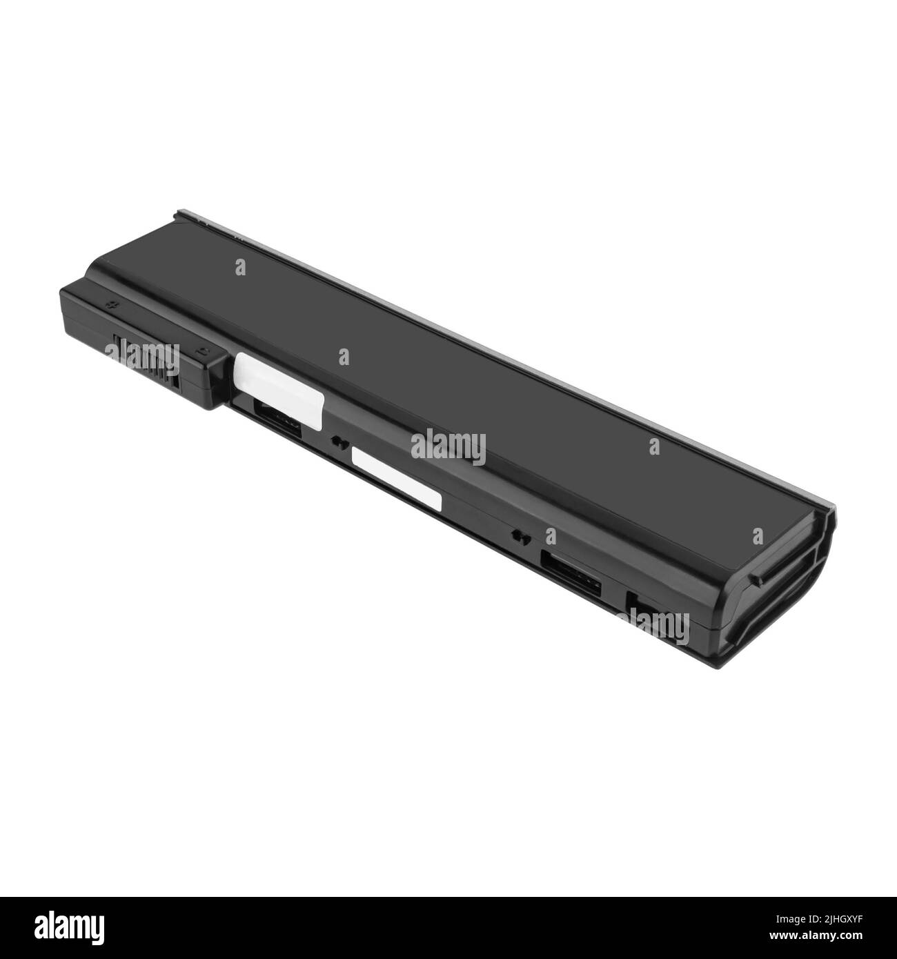 laptop battery, laptop spare part isolated on white background Stock