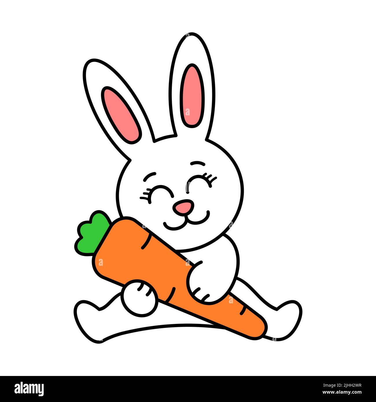 Cartoon rabbit carrot hi-res stock photography and images - Alamy Cartoon rabbit carrot hi-res stock photography and images - Alamy