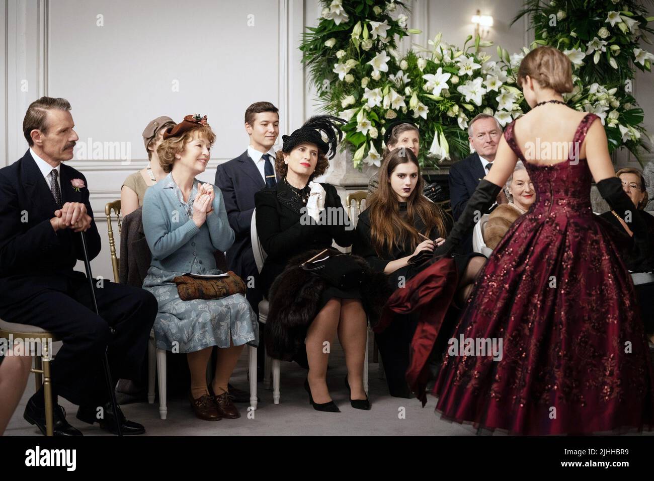 MRS HARRIS GOES TO PARIS, (aka MRS. HARRIS GOES TO PARIS), sitting