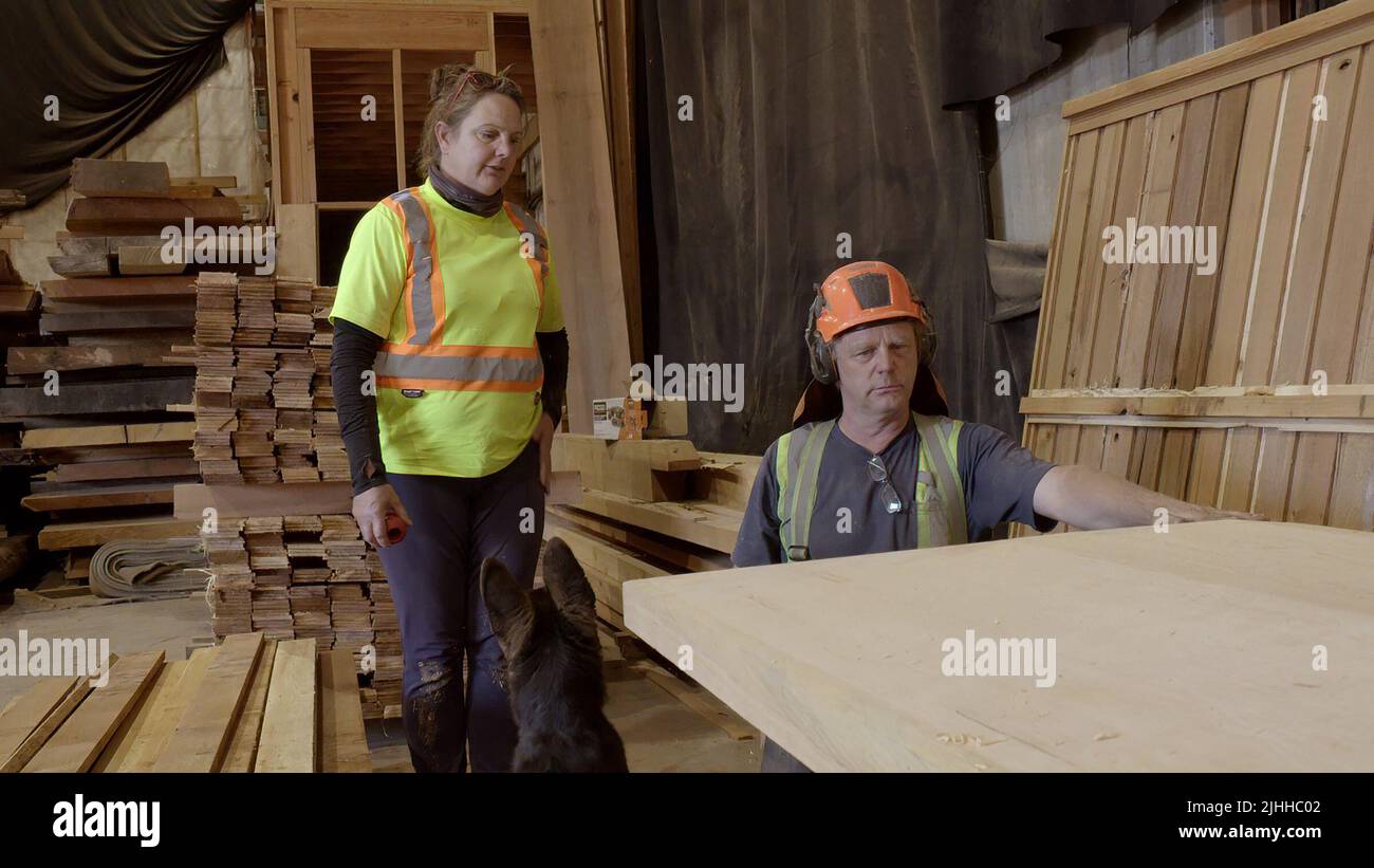 BIG TIMBER, from left Sarah Fleming, Erik Wenstob, 'Don't Stop