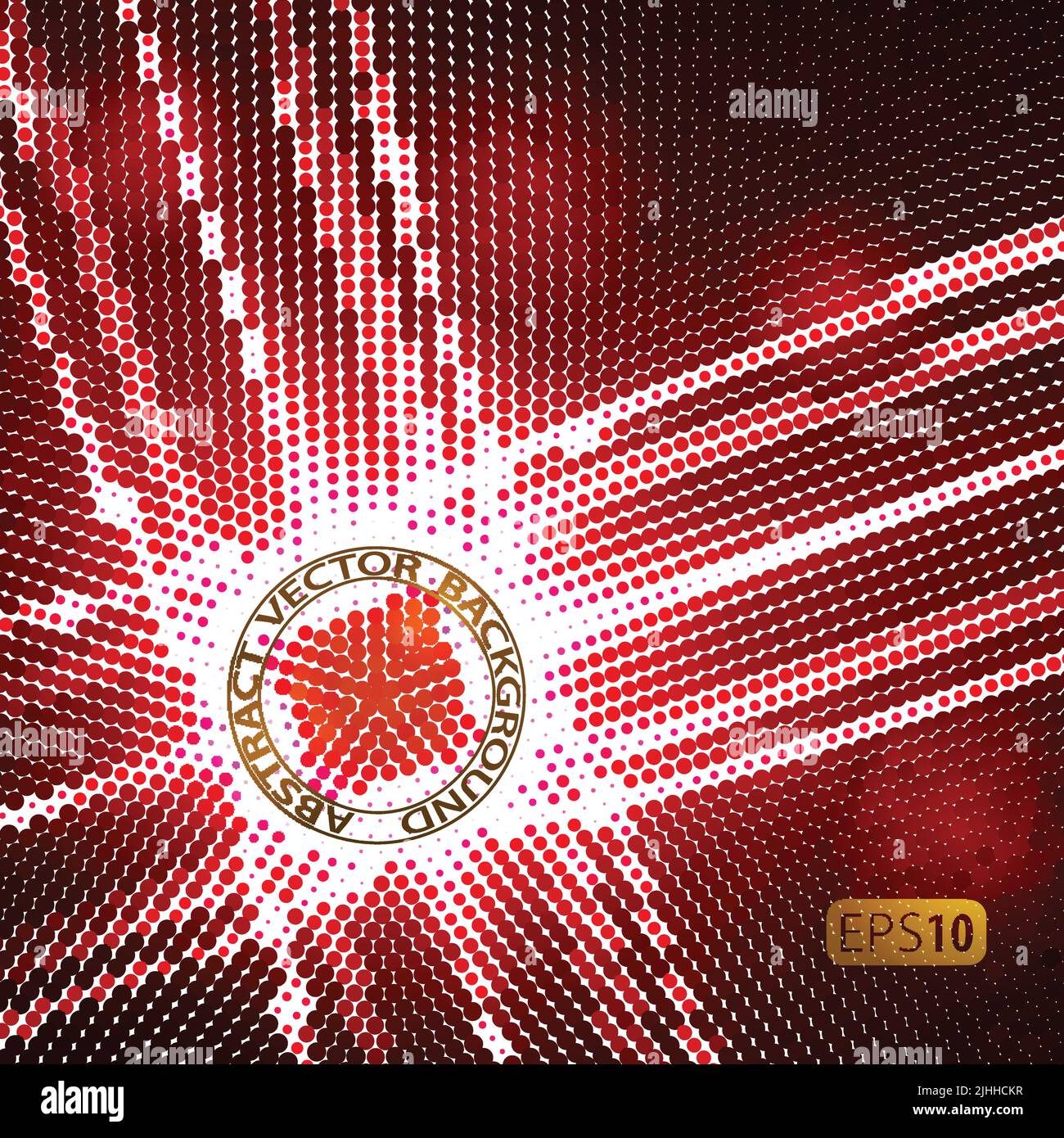 Abstract dark red textured template. Vector graphic background Stock