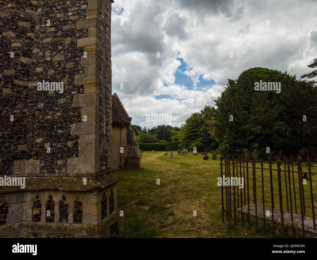 St Botolph's Church in Iken, Suffolk Stock Photo