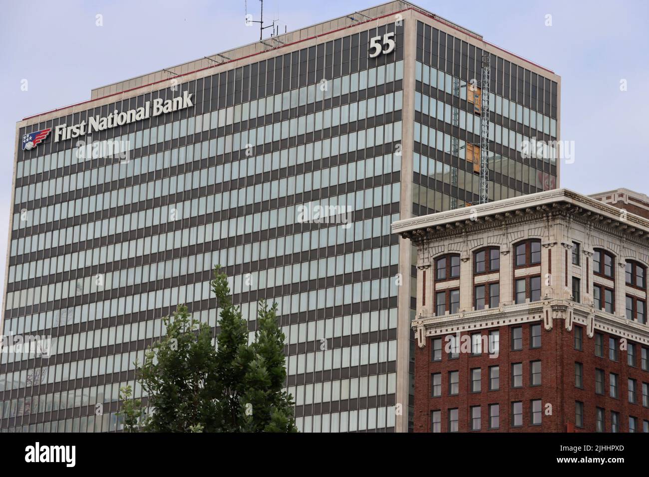 First National Bank building in Cleveland, June 2022 Stock Photo