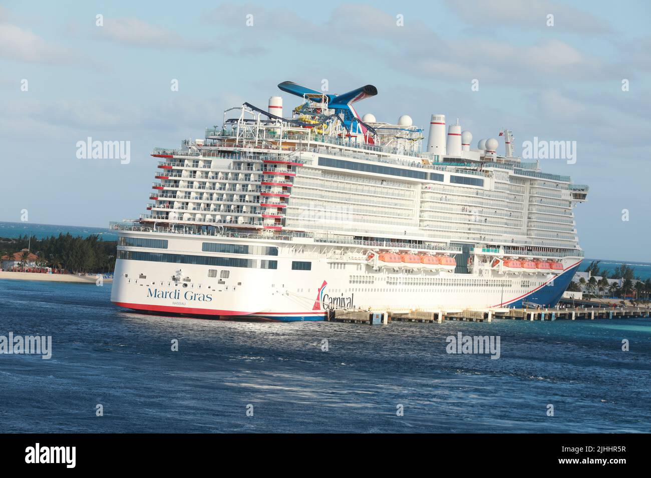 what terminal does carnival mardi gras leave from