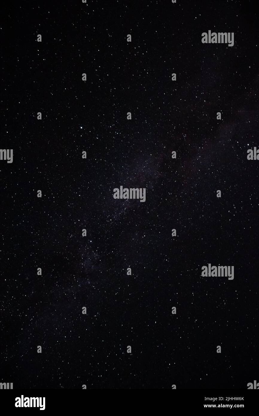 Starry sky with Milky Way Stock Photo - Alamy