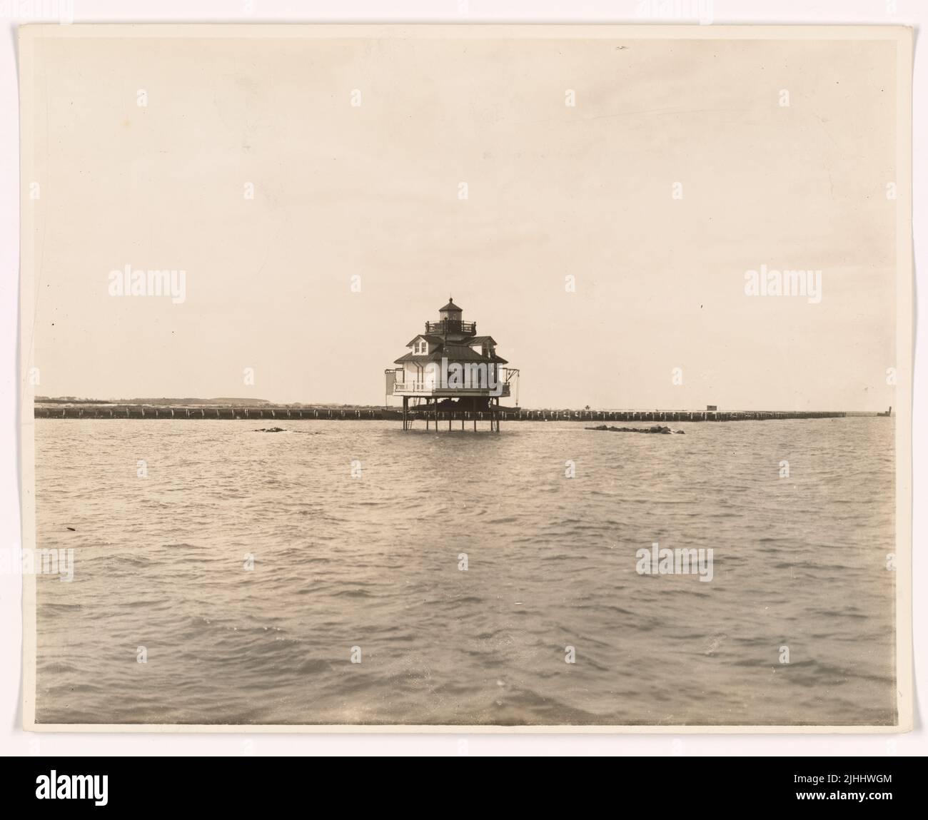 Misc - Craney Island. Craney Island Light, Virginia Stock Photo - Alamy