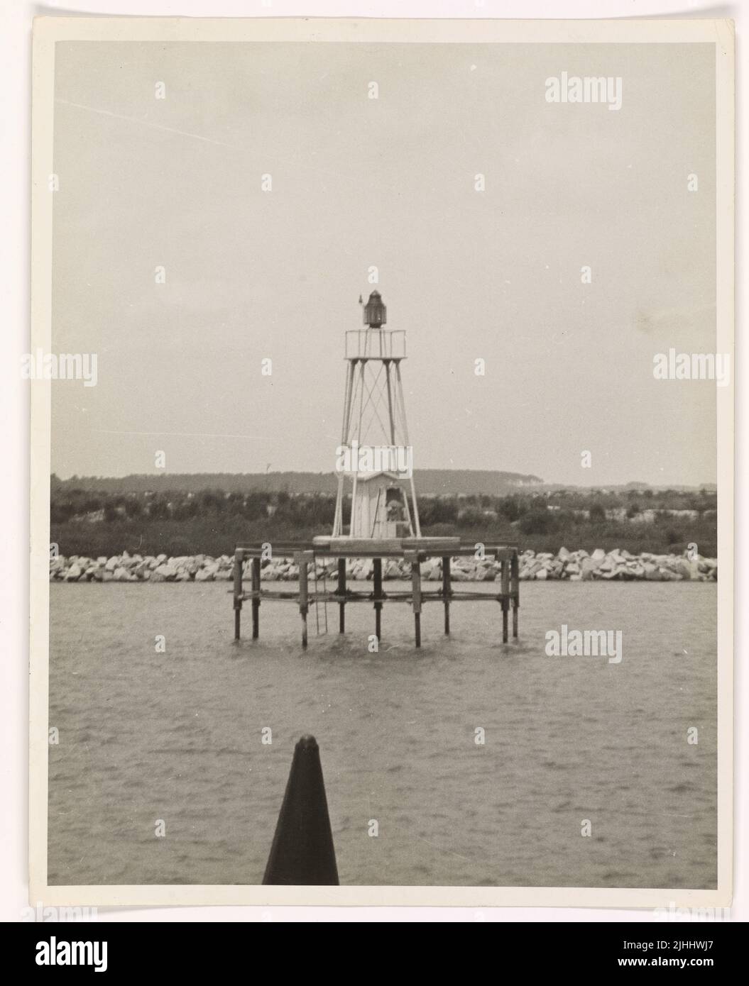 Misc Craney Island. Craney Island Light, Virginia Stock Photo Alamy
