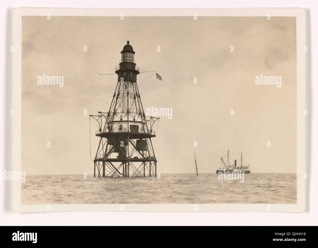 Fowlwy Rocks Fowey Rocks. Fowey Rocks, Florida Stock Photo - Alamy