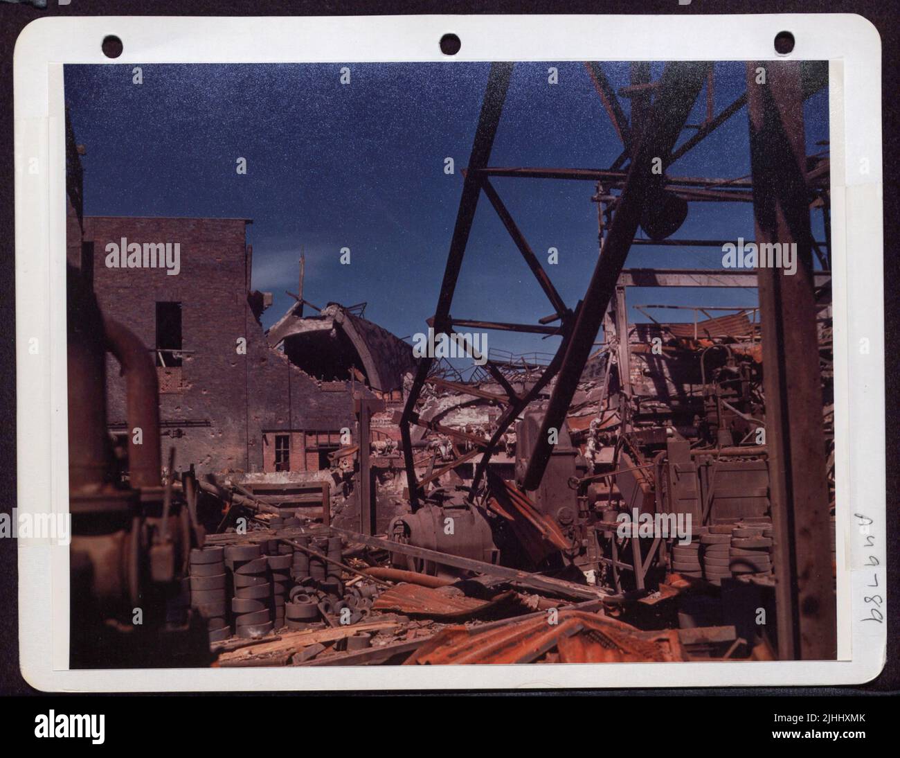 The Ball Bearing Plant At Schweinfurt, Germany Is A Prime Example Of  Strategic Bombing By The Raf And 8Th Air Force Stock Photo - Alamy