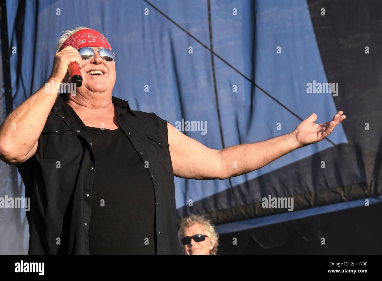 July 16, 2022, Irvine, CA, US Mike Reno Vocals for Lover Boy LIVE