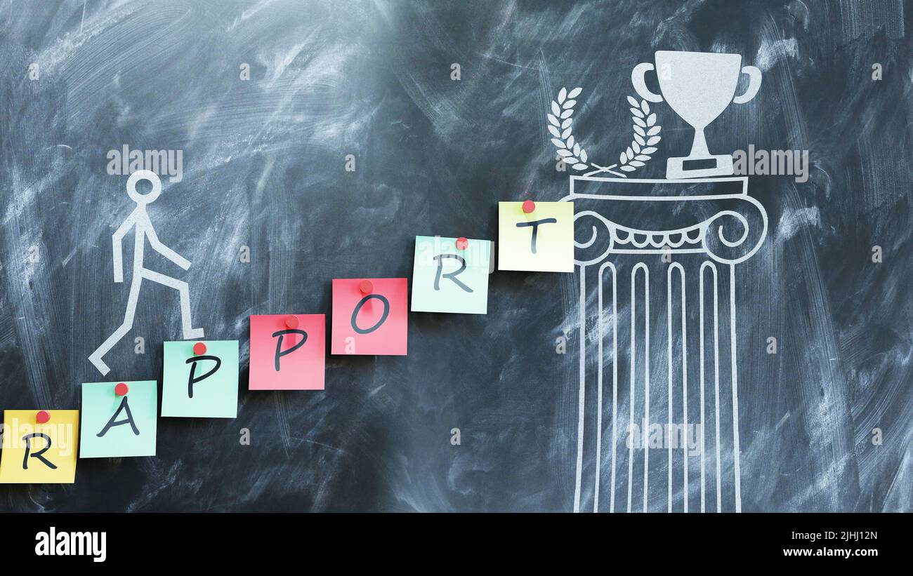 Rapport make steps to success, wealth and prosperity in personal and ...