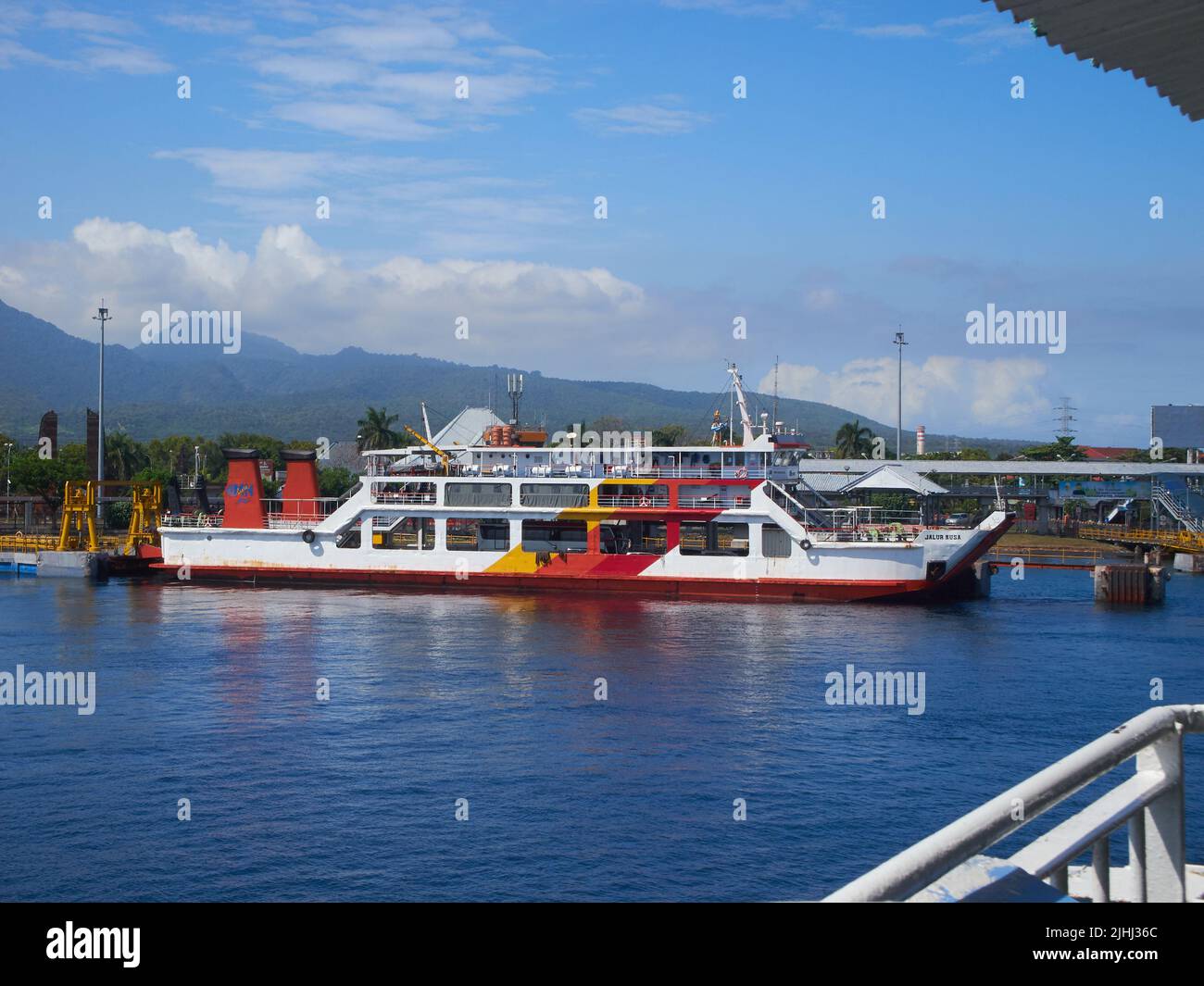 Bali, Indonesia - July 2, 2022 : A ferry at the port of Gilimanuk,  Indonesia that will carry passengers from the island of Bali to the island  of Java Stock Photo - Alamy